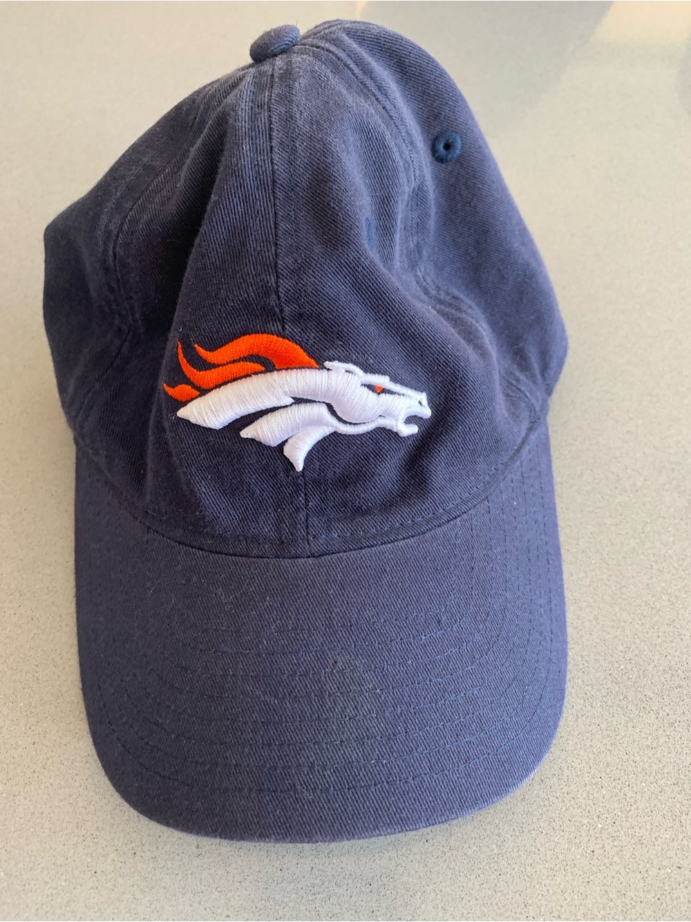 Denver Broncos adult adjustable cap.